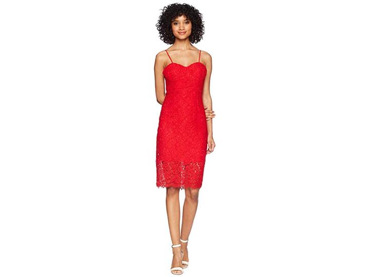 Bardot Pierre Lace Dress (lava) Women's Dress