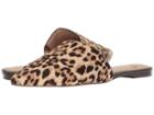 Sam Edelman Rumi (sand Jungle Leopard Brahma Hair) Women's Clog/mule Shoes