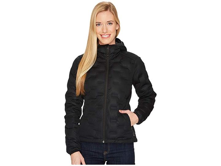 Mountain Hardwear Stretchdown Ds Hooded Jacket (black) Women's Coat