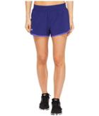 Under Armour Launch Tulip Shorts (europa Purple) Women's Shorts