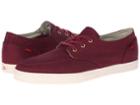 Reef Deck Hand 2 (dark Red) Men's Lace Up Casual Shoes
