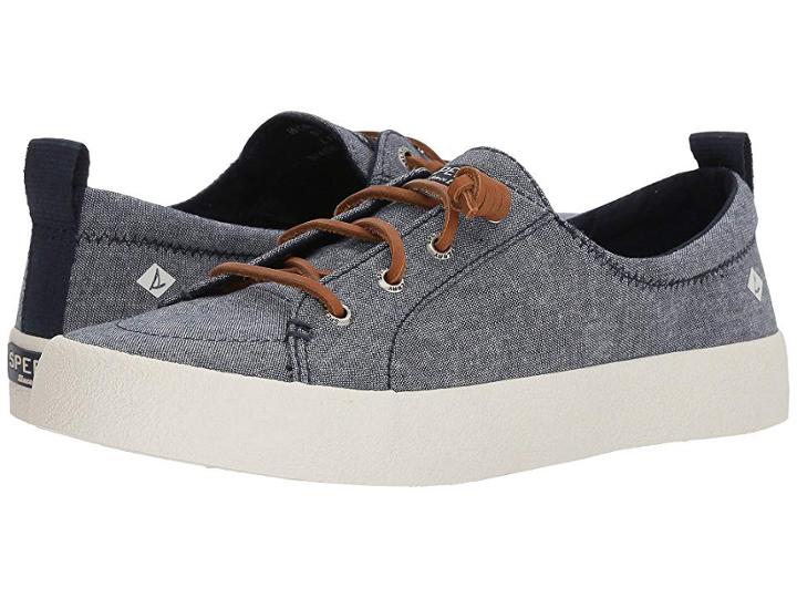 Sperry Crest Vibe Crepe Chambray (navy) Women's Shoes