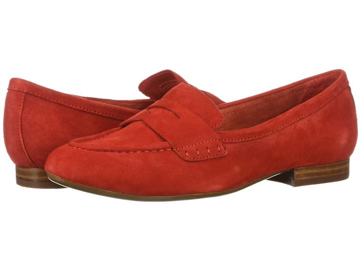 Aerosoles Map Out (mid Red Suede) Women's  Shoes