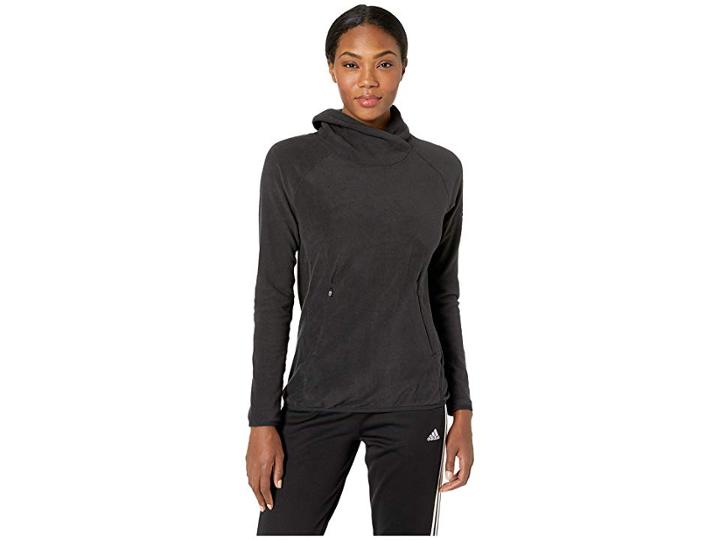 Adidas Fleece Novelty Cover-up (black) Women's Swimwear