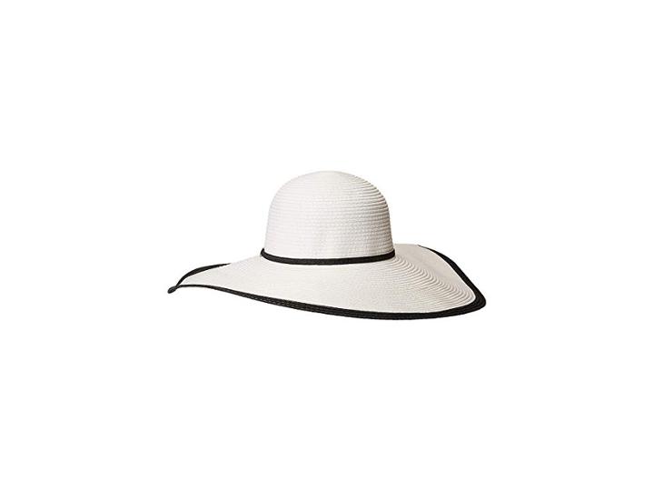 Scala Black And White Braid (white) Caps