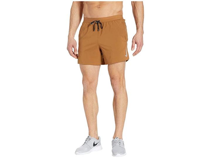 Nike Flex Stride Shorts 5 Bf (ale Brown/metallic Silver) Men's Shorts