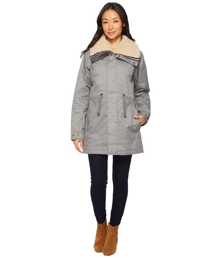 Burton Hazelton Jacket (shade Heather) Women's Jacket