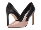 Nine West Tijoo (barely Nude/black Leather) High Heels