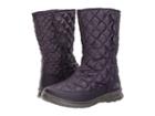 The North Face Thermoball Button Up (shiny Dark Eggplant Purple/black Plum (past Season)) Women's Pull-on Boots