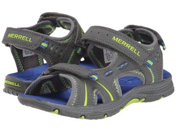 Merrell Kids Panther (toddler/little Kid) (grey/blue) Boys Shoes
