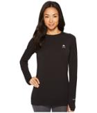 Burton Midweight Crew (true Black 2) Women's Long Sleeve Pullover