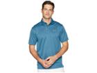 Under Armour Golf Tech Polo (static Blue/graphite/graphite) Men's Clothing