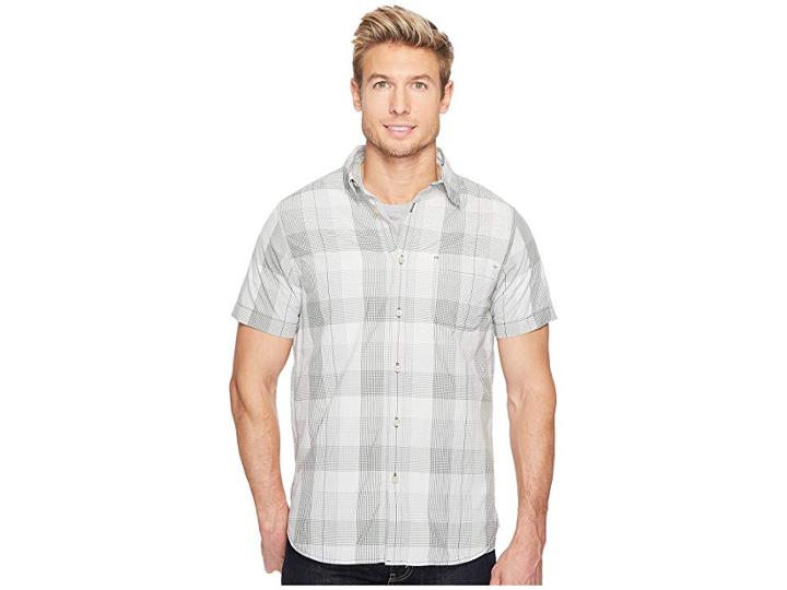 The North Face Short Sleeve Expedition Shirt (thyme Plaid (prior Season)) Men's Short Sleeve Button Up