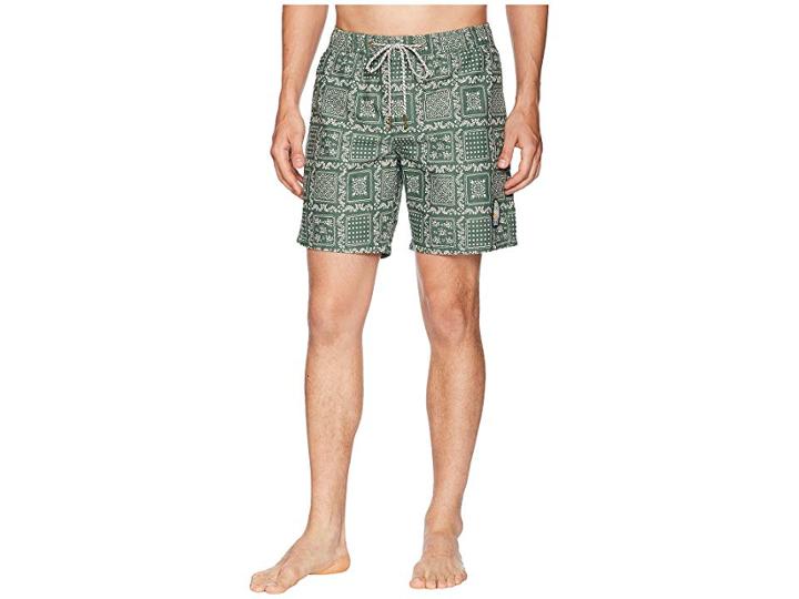 Reyn Spooner Original Lahaina Swim Trunk (forest) Men's Swimwear