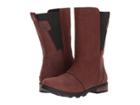Sorel Emelie Mid (redwood/black) Women's Waterproof Boots