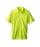 Nike Kids Dry Short Sleeve Tennis Polo (little Kids/big Kids) (volt/volt/volt/white) Boy's Short Sleeve Pullover