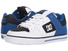 Dc Pure (white/black/blue) Men's Skate Shoes
