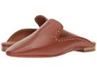 Frye Gwen Pickstitch Slide (cognac) Women's Slide Shoes