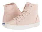 Keds Kickstart Hi Metallic Linen (rose Gold) Women's Lace Up Casual Shoes