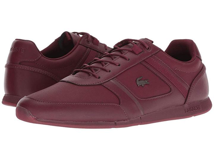 Lacoste Menerva 318 2 (dark Red/dark Red) Men's Shoes
