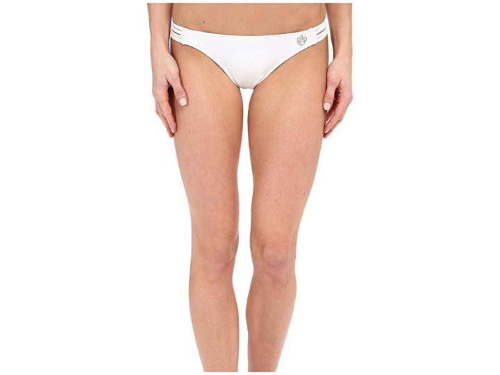 Body Glove Smoothies Flirty Surf Rider Bottom (white) Women's Swimwear