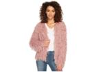 J.o.a. Shaggy Cardigan (pink) Women's Coat