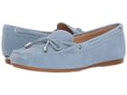 Michael Michael Kors Sutton Moc (powder Blue Sport Suede) Women's Shoes