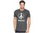 The Original Retro Brand Peace Woodstock Mocktwist Tee (mocktwist Black) Men's T Shirt