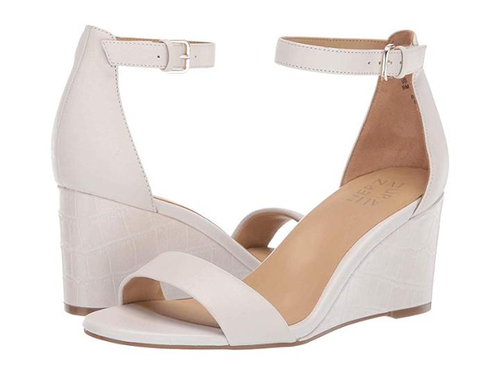 Naturalizer Leonora (alabaster) Women's Wedge Shoes