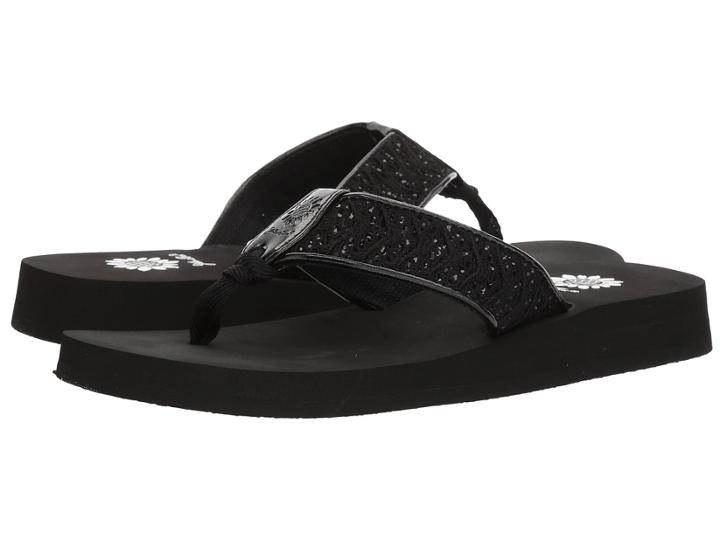 Yellow Box Corinna (black) Women's Sandals