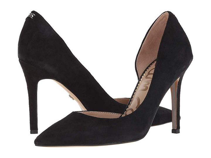 Sam Edelman Harrah (black Suede Kid Suede Leather) Women's Shoes