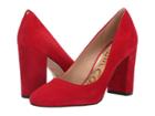 Sam Edelman Stillson (deep Red Kid Suede Leather) Women's Shoes