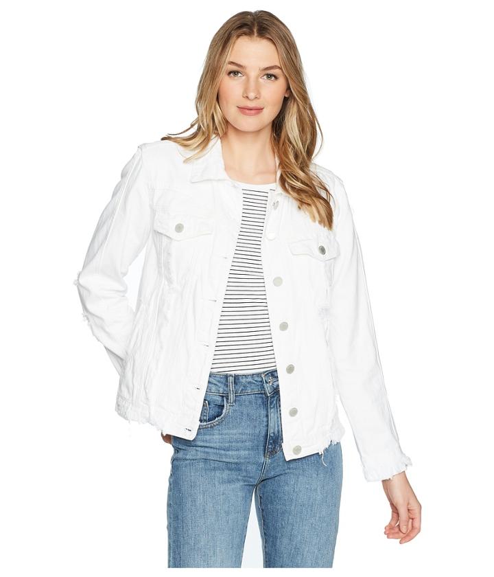 Blank Nyc Oversized Trucker Jacket (milky Way) Women's Coat
