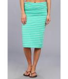 Carve Designs Parc Skirt (mint Nautical) Women's Skirt