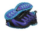 Salomon Xa Pro 3d (black/spectrum/boss Blue) Women's Running Shoes