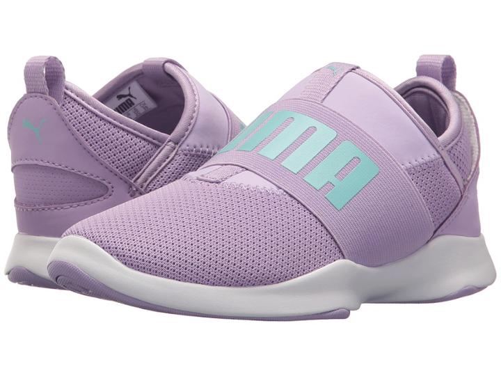 Puma Kids Puma Dare (little Kid/big Kid) (purple Rose/island Pink) Girls Shoes