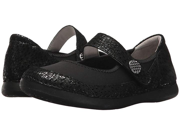 Alegria Gem Dream Fit (tile Me More Black) Women's Maryjane Shoes