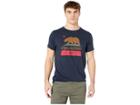 O'neill Golden Short Sleeve Screen Tee (navy) Men's T Shirt