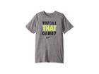 Nike Kids Nsw Call That Game T-shirt (big Kids) (carbon Heather/black) Boy's T Shirt