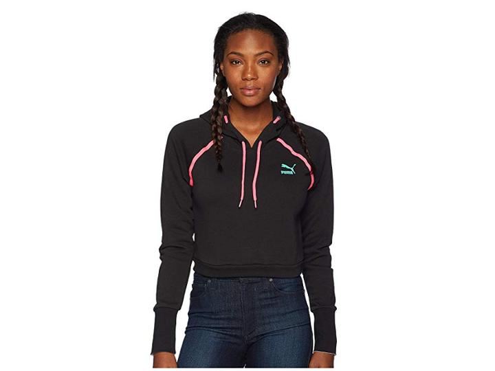 Puma Reflect Hoodie (puma Black) Women's Sweatshirt