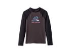 Quiksilver Kids Bubble Dream Long Sleeve Rashguard (toddler/little Kids) (tarmac) Boy's Swimwear