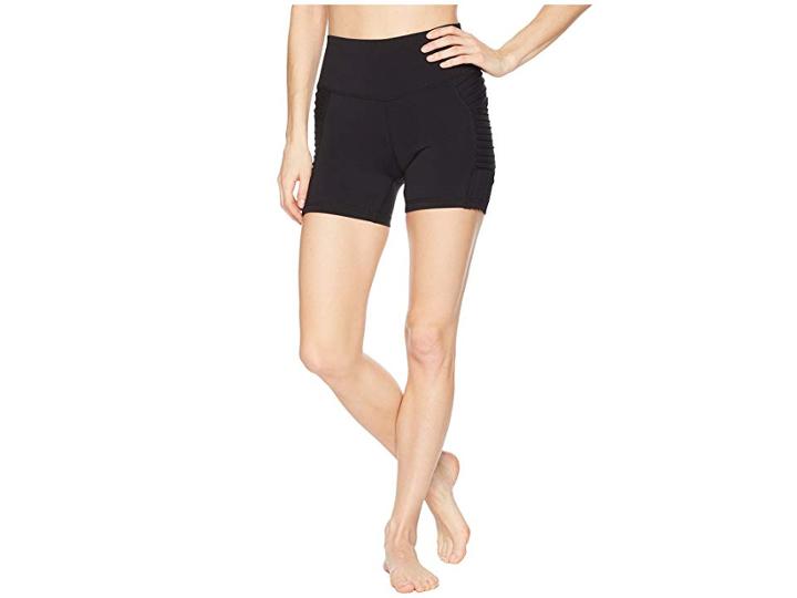Alo High-waist Storm Shorts (black) Women's Shorts
