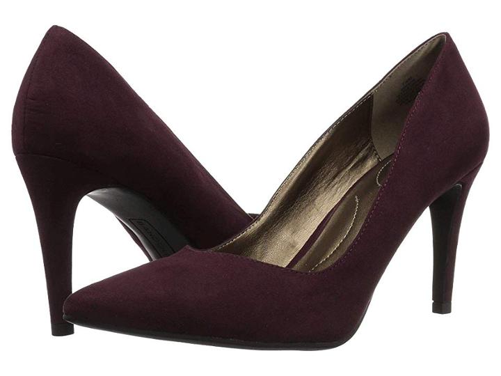 Bandolino Fatin Heel (dark Wine Fabric) High Heels