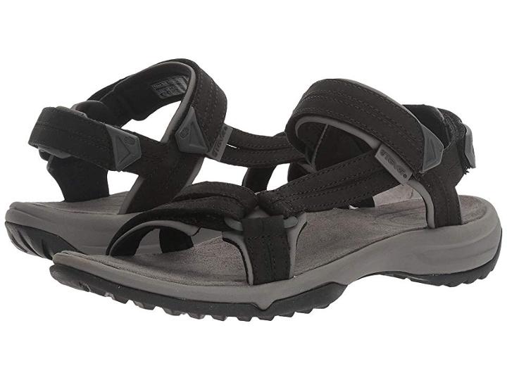 Teva Terra Fi Lite Leather (black) Women's Shoes