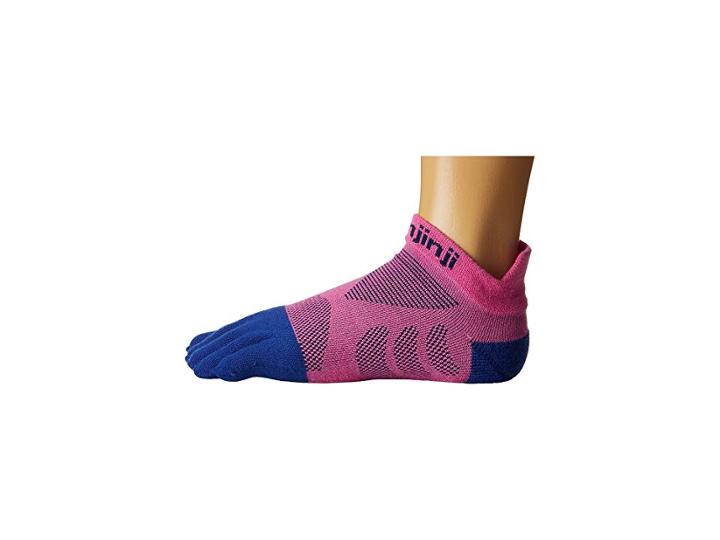 Injinji Run Technical No Show (pink) Women's No Show Socks Shoes