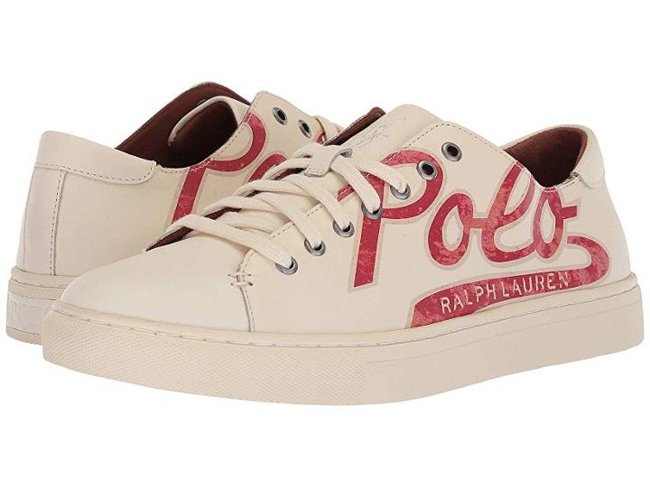 Polo Ralph Lauren Jermain (artist Cream) Men's Lace Up Casual Shoes