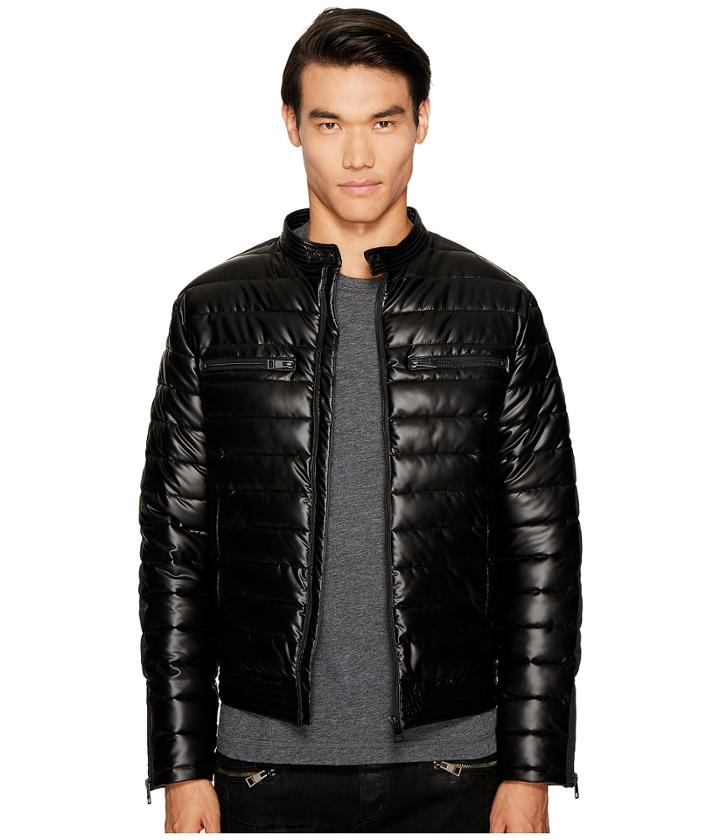 Just Cavalli Puffer Jacket (black) Men's Clothing