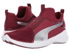 Puma Puma Rebel Mid Vr Bl (cordovan/puma Silver) Women's Shoes