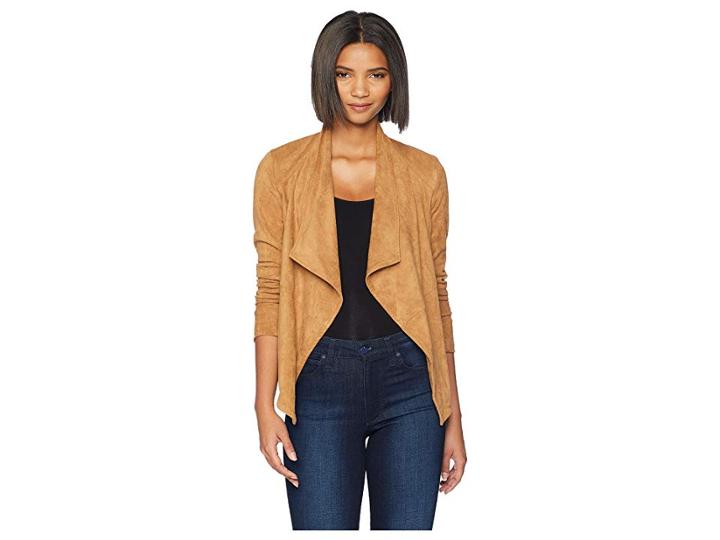 Bb Dakota Earned It Faux Suede Jacket (whiskey) Women's Coat