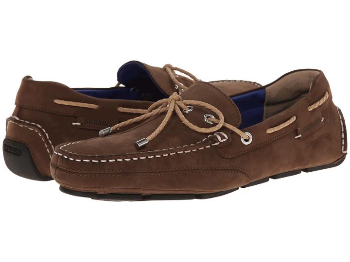 Sebago Kedge Tie (brown Nubuck) Men's Shoes